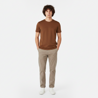 Men Round Neck Short Sleeve T-Shirt