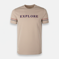 Men Round Neck Short Sleeve T-Shirt