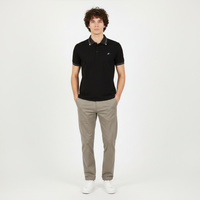 Men Pique Polo T-Shirt Short Sleeve