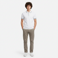 Men Pique Polo T-Shirt Short Sleeve