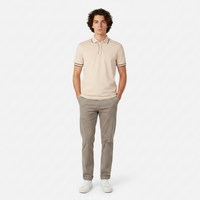 Men Pique Polo T-Shirt Short Sleeve