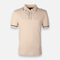 Men Pique Polo T-Shirt Short Sleeve