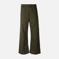 Womens Zw Patch Pocket Wide Leg Pants Jeans