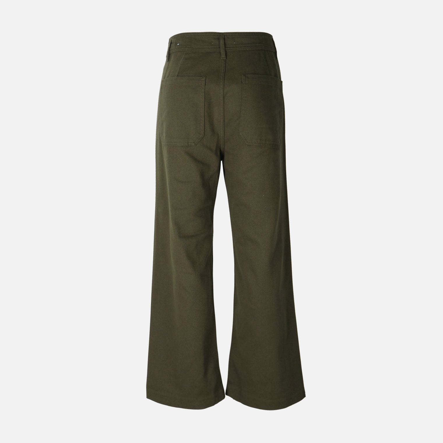 Womens Zw Patch Pocket Wide Leg Pants Jeans