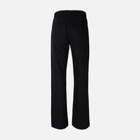 Womens Straight Mid Waist Pants Jeans
