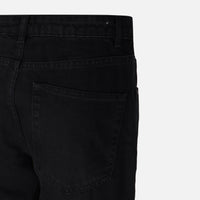 Womens Straight Mid Waist Pants Jeans