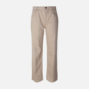 Womens Straight Mid Waist Pants Jeans