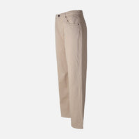 Womens Straight Mid Waist Pants Jeans