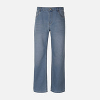 WOMEN STRAIGHT MID WAIST PANT JEANS