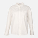 Women Oversize Lace Pocket Shirt