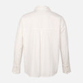 Women Oversize Lace Pocket Shirt