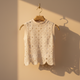 Women Crochet Sleeveless Top