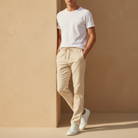 Men Plain Linen Pant
