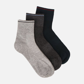 Men Quarter Socks 3 Pairs