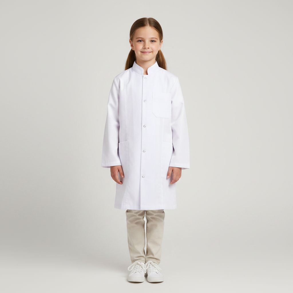 Girls School Lab Coat