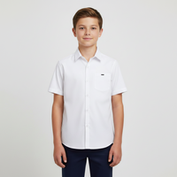 Boys Anti Odor School Shirt Short Sleeve