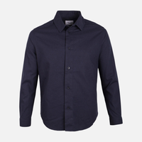 Men Casual Linen Shirt Long Sleeve