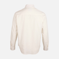 Men Casual Linen Shirt Long Sleeve