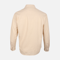 Men Linen Long Sleeve Casual Shirt