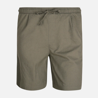 Men Linen Drawstring Shorts