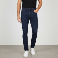 Men Denim Pants Jeans Slim Straight Fit