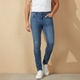 Men Denim Pants Jeans Carrot Fit