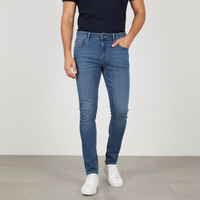 Men Denim Pants Jeans Carrot Fit