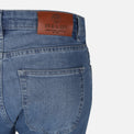 Men Denim Pants Jeans Carrot Fit