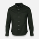 Men Basic Oxford Shirt Long Sleeve Spandex