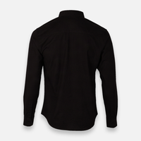 Men Basic Oxford Shirt Long Sleeve Spandex