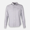 Men Oxford Stripe Shirt Long Sleeve