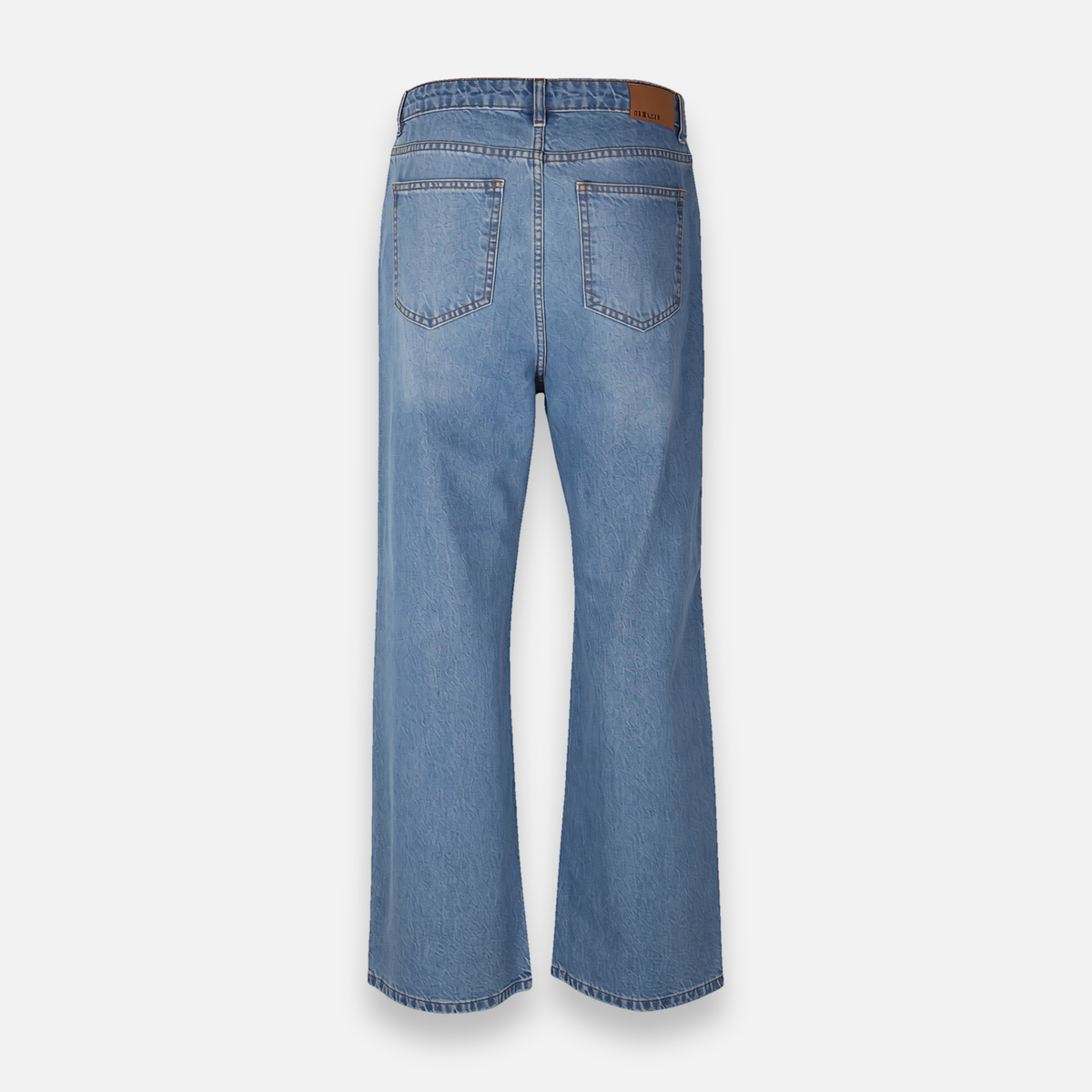 Womens Denim Pants Jeans Wide Leg