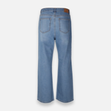 Womens Denim Pants Jeans Wide Leg