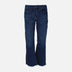 LADIES MID RISE FLARE FIT