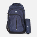 SENIOR MELON SCHOOL BACKPACK +ROUND SHAPE PENCIL CASE (48*30*20CM)