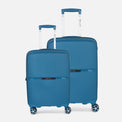 HARD CASE LUGGAGE 2 PSC SET TSA LOCK (20-28)