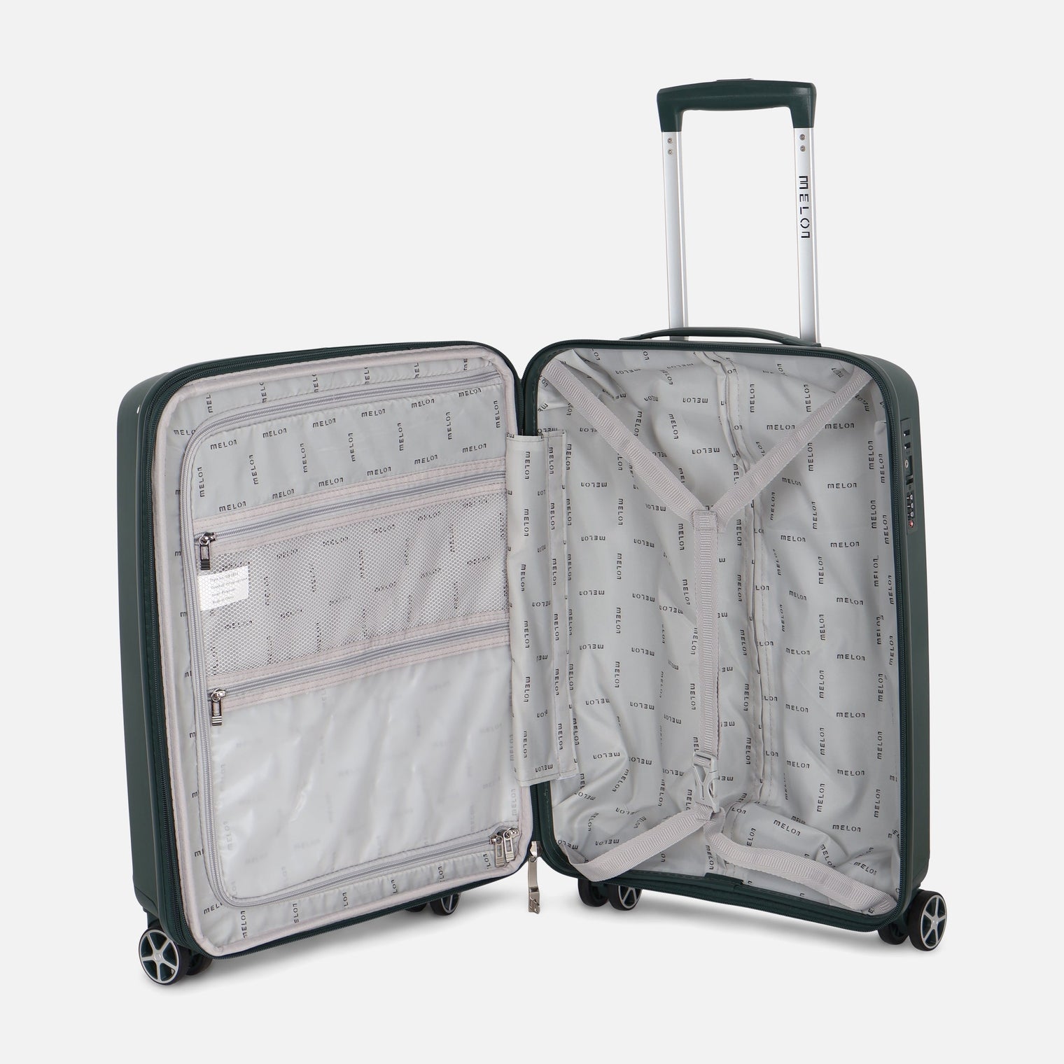 HARD CASE LUGGAGE 2 PSC SET TSA LOCK (20-28)