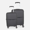 HARD CASE LUGGAGE 2 PSC SET TSA LOCK (20-28)