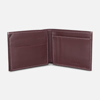 MEN BI-FOLD LEATHER WALLET