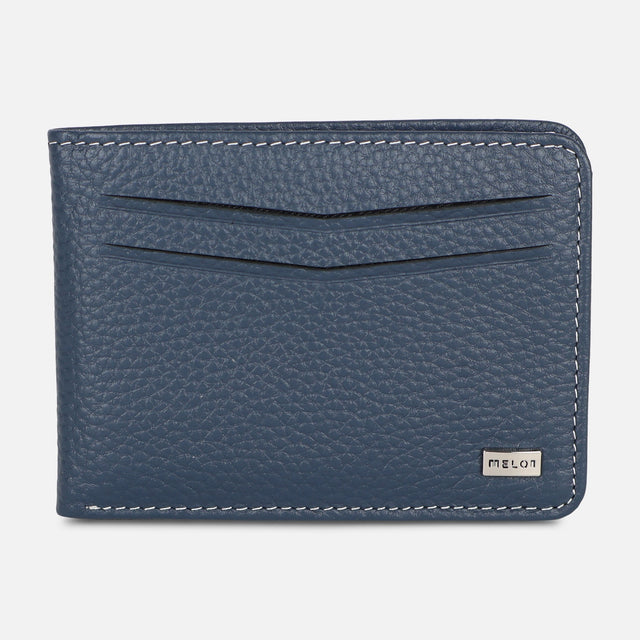 MEN BI-FOLD LEATHER WALLET