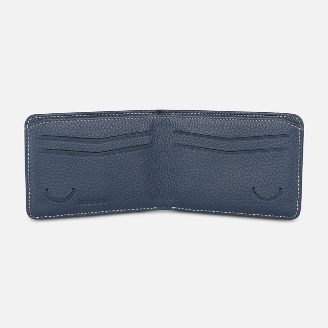 MEN BI-FOLD LEATHER WALLET