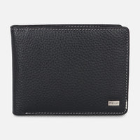 MEN BI-FOLD LEATHER WALLET