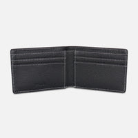MEN BI-FOLD LEATHER WALLET