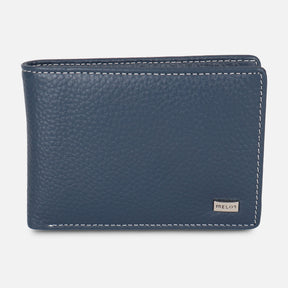 MEN BI-FOLD LEATHER WALLET