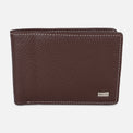 MEN BI-FOLD LEATHER WALLET