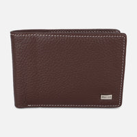 MEN BI-FOLD LEATHER WALLET