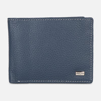 MEN BI-FOLD LEATHER WALLET