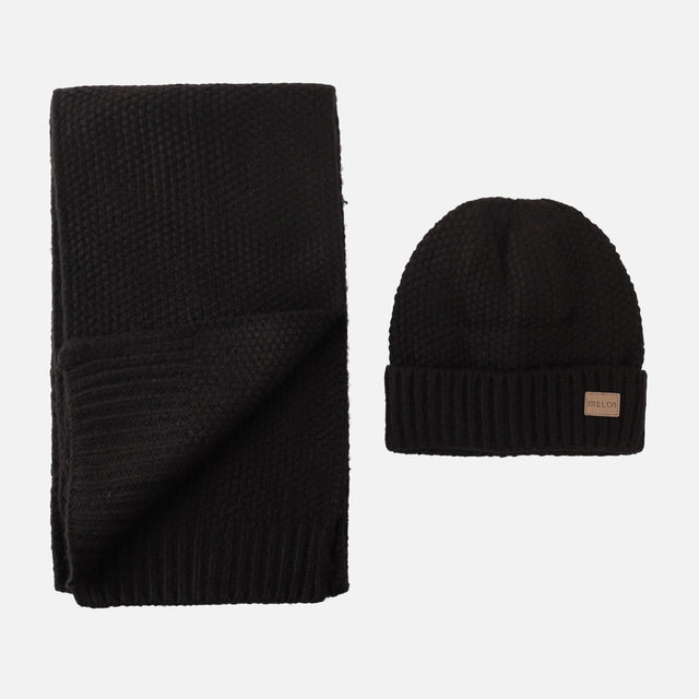 LADIES CAP AND SCARF SET