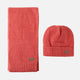 LADIES CAP AND SCARF SET
