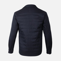 MEN LONG SLEEVE SHIRT SPREAD COLLAR